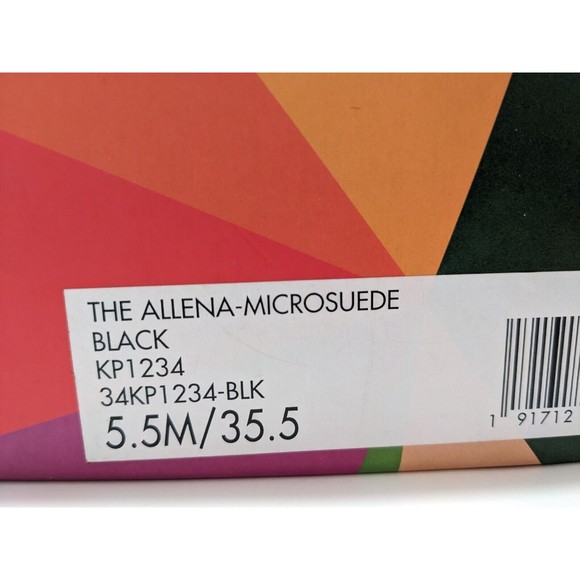 Katy Perry Women's The Allena Loafer Flat, Black,  Suede, Embellished Size 5.5 - Picture 5 of 6